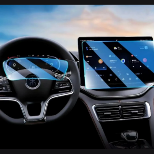 BYD Atto 3 15.6 inc Multimedya ve Gösterge Ekran Koruyucu (2 Parça)