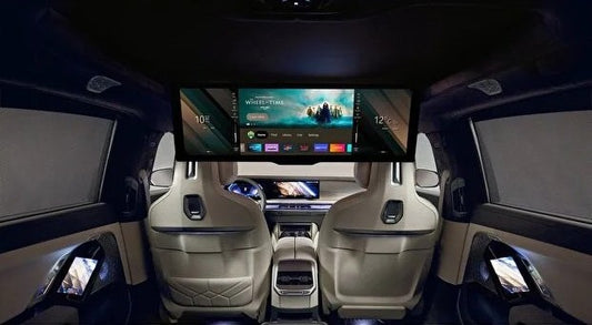 BMW i7 Multimedya, TV, Orta Konsol Kristal Üstü Ekran Koruyu (3 Parça) (2024-2025)